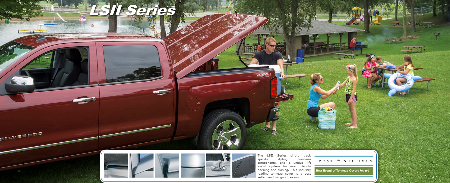 ARE LSII Series Fiberglass Truck Tonneau Cover Only 1799.00/Installed